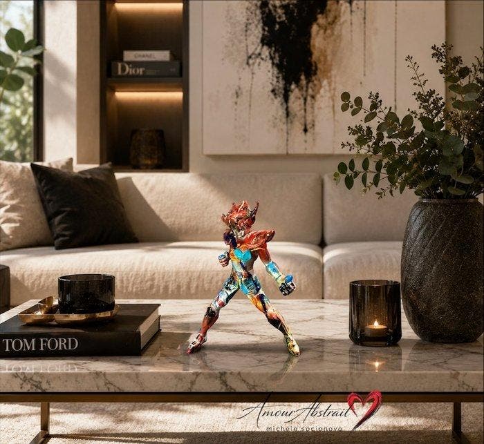michele socionovo - Pegasus Amour Abstrait, Antiek en Kunst, Kunst | Designobjecten