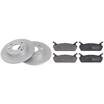 Voordeelpakket remschijven & remblokken Mazda 323 1.8 16V Ac, Verzenden, Nieuw, Mazda