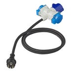 ProPlus Verloopkabel - 3 weg - 150 cm - 3 x 2.5 mm² - Sch.., Ophalen of Verzenden, Nieuw