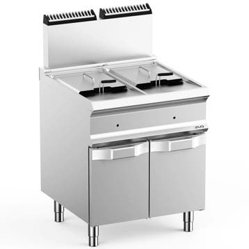 Friteuse | DOMINA PRO 700 | Gas | 14+14L | 90°C/190°C | 25kW, Verzenden, Nieuw in verpakking