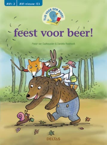 Feest voor beer! / Tijd voor een boek 9789044731132, Verzenden, Gelezen, Peter Oudheusden
