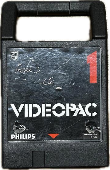 Videopac 1: Race + Spinout + Cryptogram (Cart Only), Verzenden