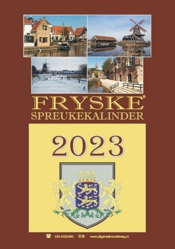 9789055125227 Fryske spreukekalinder 2023, Boeken, Verzenden, Nieuw