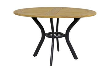 Hartman South Wales ronde tuintafel Ø120 cm. - Teak, Tuin en Terras, Tuintafels, Verzenden, Nieuw, Rond, Overige materialen