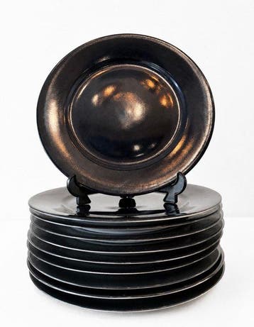 Limoges - porcelaine de Sologne - Bord (10) - Porselein -