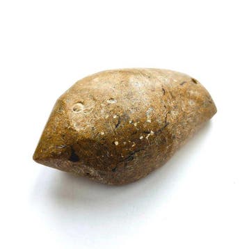Oud-West-Aziatisch Jasper XL vogelvormige bedel-talisman -