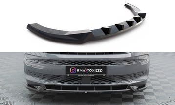 Voorspoiler V.2 Volkswagen Multivan T7 Maxton Glans Zwart, Auto-onderdelen, Ophalen of Verzenden, Nieuw