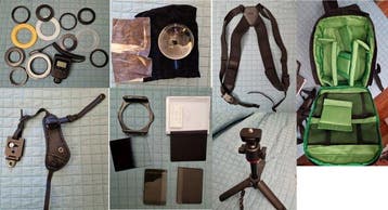 Cokin Lotto di accessori fotografici misti, Nieuw