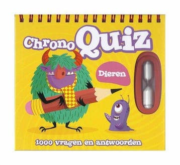Chroo quiz : 1000 vragen en antwoorden over dieren, Boeken, Verzenden, Zo goed als nieuw