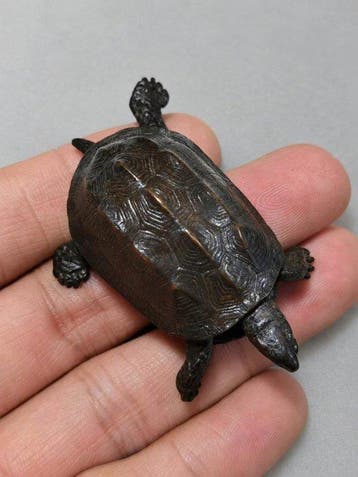 Decoratief ornament - Annosuke - schildpad - Japan -