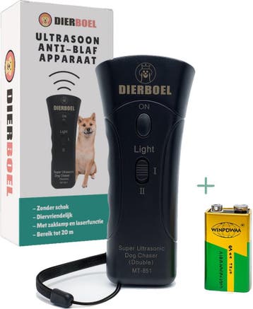 Dierboel® anti blaf apparaat voor binnen - Zonder schok, Verzenden, Nieuw