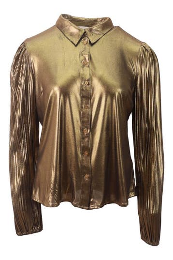 AAIKO Blouse in maat XS Goud, AAIKO, Verzenden, Gedragen, Overige kleuren