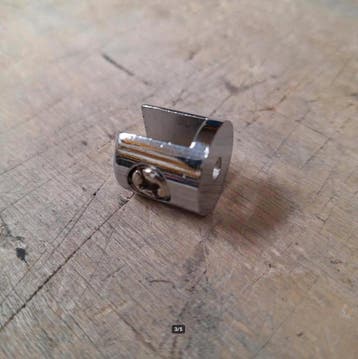 SALE - Glasklem rond voor 8mm glasplaat -, Ophalen of Verzenden, Nieuw