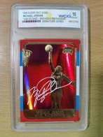 1998 Fleer 23KT Gold Michael Jordan Gesigneerde kaart,, Nieuw