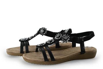 Easy Street Sandalen in maat 41 Zwart, Kleding | Dames, Verzenden, Zwart, Easy Street, Sandalen of Muiltjes