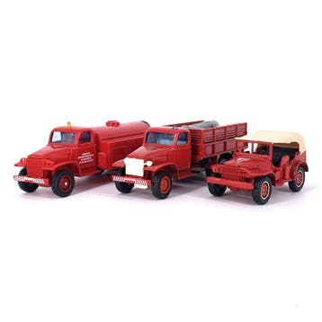Solido 1:43 / 1:50 - Modelauto (3) - Lot of 3 Emergency and, Nieuw