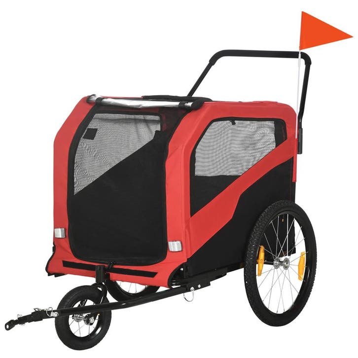 TRUUSK Groot Hondenbed 30 Kg - Oxford-stof Rood - Comfortabe, Diversen, Schoolbenodigdheden, Nieuw, Verzenden