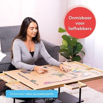 2dekans | Draaibaar Puzzelbord met Opbergsysteem - 6 lades -, Ophalen of Verzenden, Zo goed als nieuw