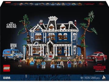 LEGO Icons 11370 - Stranger Things Huis van de Familie Creel, Verzenden, Zo goed als nieuw