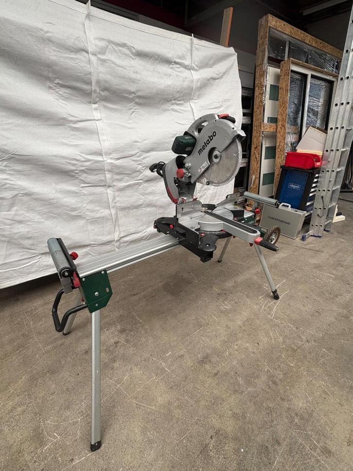 Online veiling: Metabo, KGS 315 Plus, afkortzaag, Doe-het-zelf en Verbouw, Gereedschap | Zaagmachines, Gebruikt