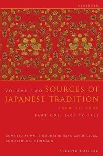 Sources Of Japanese Tradition V2 Pt 1 - W T De Bary, Boeken, Verzenden, Gelezen, W T De Bary