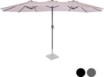 2dekans | VONROC Parasol – Dubbele Parasol & Incl., Ophalen of Verzenden, Zo goed als nieuw