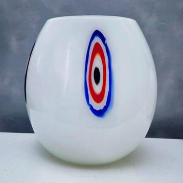 Vaas - H. 30 cm - Muranoglas