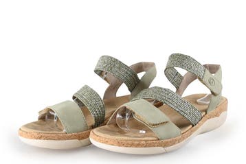 Remonte Sandalen in maat 38 Groen, Verzenden, Remonte, Sandalen of Muiltjes, Zo goed als nieuw
