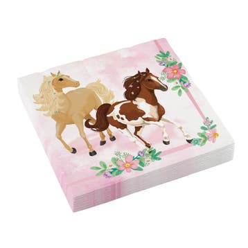 Servetten Paarden Beautiful (20st), Ophalen of Verzenden, Nieuw
