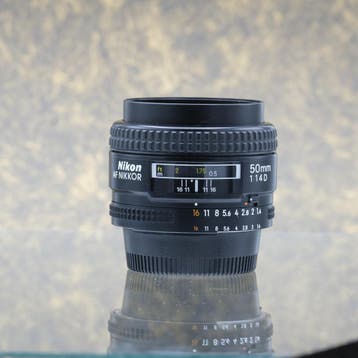 Nikon AF 50mm f/1.4 D - Tweedehands, Ophalen of Verzenden, Gebruikt, Standaardlens