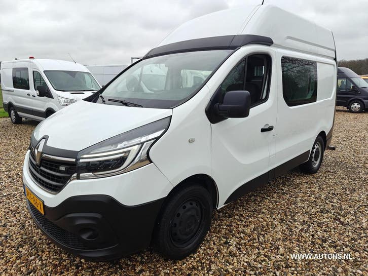 Renault Trafic 2.0 dCi 145 T29 Hoog model , Euro 6 , 1e Eig., Auto's, Bestelauto's, Dealer onderhouden, Lease, Zwart, Handgeschakeld