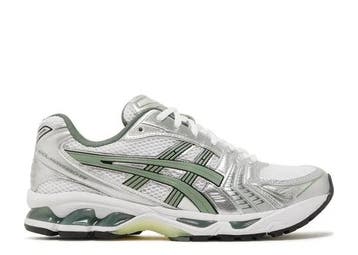 ASICS Gel-Kayano 14 White Pure Silver Slate Grey Sage, Verzenden, Nieuw, Asics, Sneakers of Gympen
