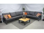Te Velde tuinmeubelen jackson alu hoek-lounge set 5 delig, Bank, Loungeset, 7 zitplaatsen, Nieuw