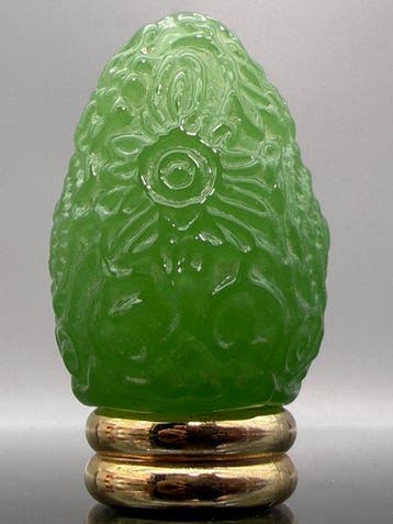 Fabergé ei - Schatkamer van eieren Jade Egg - Verguld