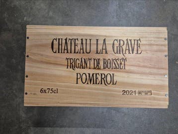 2021 Chateau La Grave - Pomerol - 6 Flessen (0.75 liter), Nieuw