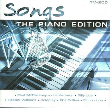 cd - Various - Songs, The Piano Edition, Verzenden, Zo goed als nieuw