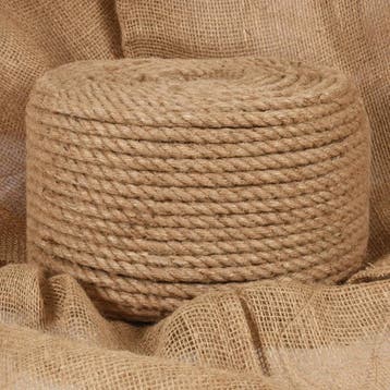 vidaXL Touw 100% jute 12 mm 100 m, Doe-het-zelf en Verbouw, Verzenden, Nieuw