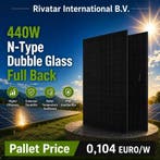440w N-Type Dubble Glass Full Back, Ophalen, Nieuw, Paneel, 200 wattpiek of meer