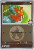 Ethans Slugma 023/217 Reverse Holo Energy Ascended Heroes, Ophalen of Verzenden, Nieuw, Losse kaart, Foil