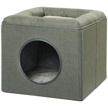 TRUUSK Kattengrot Kattenmand 2-in-1 - Incl. Kussen - 36,5 x, Dieren en Toebehoren, Hondenkleding, Verzenden, Nieuw