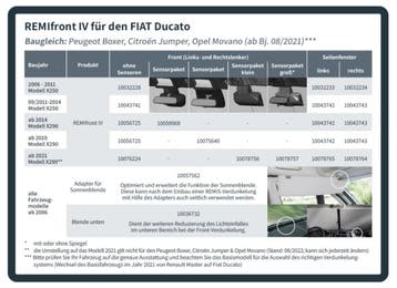Remifront 4 Fiat Ducato X250 2006-2011, Ophalen of Verzenden, Nieuw