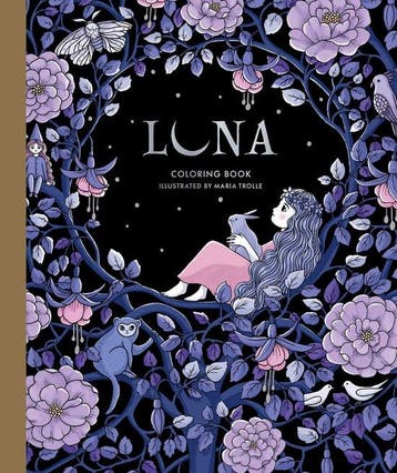 9781423657415 Luna Coloring Book Maria Trolle, Verzenden, Nieuw, Maria Trolle