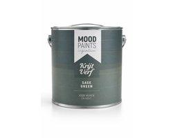 Moodpaints Krijtverf - Sage Green - 2,5 Liter - Mat, Verzenden, Nieuw