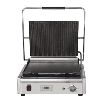Buffalo grote contact grill enkel gegroefd/glad, Verzenden, Nieuw in verpakking
