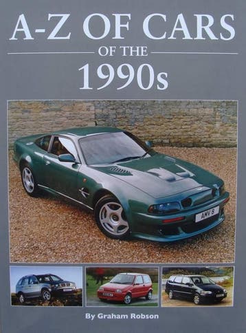 Boek : A-Z of Cars of the 1990s, Nieuw, Algemeen