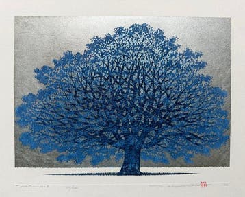 Tree scene 160B - NO RESERVE PRICE ! - Hajime Namiki