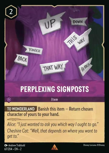 [67/204][S2] - PERPLEXING SIGNPOSTS ENG FOIL [M/NM], Verzenden, Nieuw