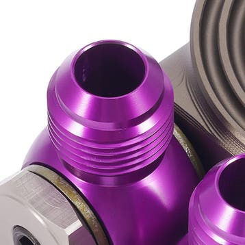 Thermostatic Oil Filter Adapter AN10 M20 3/4-16 UNF met S..., Verzenden, Nieuw, Universele onderdelen