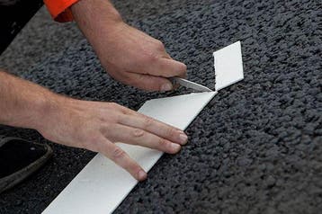 Premark thermoplastische markering, lijn van 5 m op rol -, Verzenden