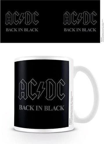 AC/DC - Back in Black - Mok officiële merchandise, Verzamelen, Ophalen of Verzenden, Nieuw, Gebruiksvoorwerp